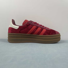 Cargar imagen en el visor de la galería, Adidas Gazelle Bold Bright Red Velvet IG4388
