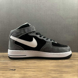 Air Force 1 07 Mid Dark Gray Black White QT3369-996