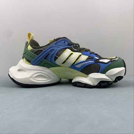 Adidas XLG Runner Deluxe Olive Green Cloud Blue White IH0616