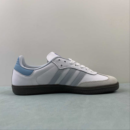 Adidas Samba OG Core White Halo Blue Gum ID2055