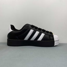 Cargar imagen en el visor de la galería, Adidas Superstar ST Core Black White  JR7444
