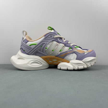 Adidas XLG Runner Deluxe White Lilac Orange Green IH7802