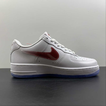 Air Force 1 07 Low White Red Metallic Gold CO3363-363