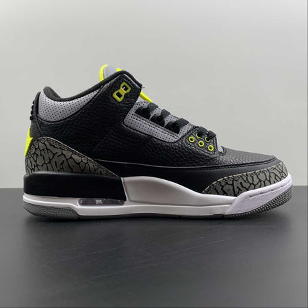 Air Jordan 3 Retro Oregon Ducks Pet Crew Black HO22-MNJDLS-5