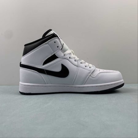 Air Jordan 1 Mid White Black DQ8426-132