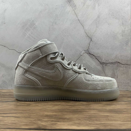 Air Force 1 07 Mid Reigning Champ Grey Silver Light Reflective GB1228-185