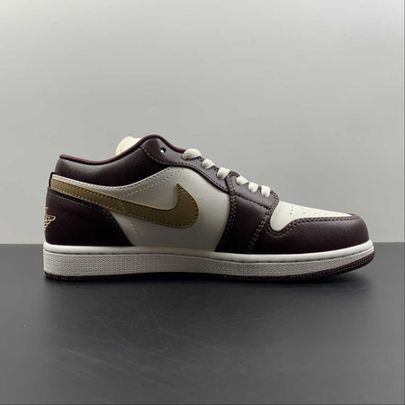 Air Jordan 1 Low Shadow Brown Sail Brown Kelp DC0774-200