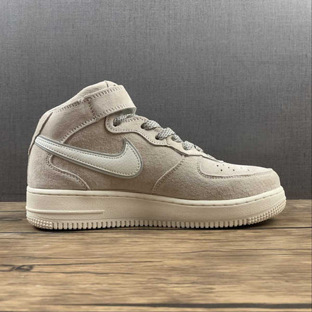 Air Force 1 07 Mid White Gray Metallic Silver AA1118-005