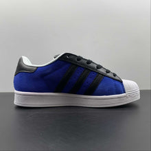 Cargar imagen en el visor de la galería, Adidas Superstar Blue Core Black Cloud White FU9523
