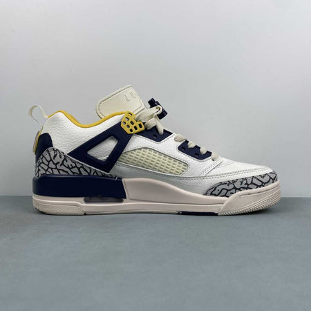 Air Jordan Spizike Low Sail Midnight Navy Coconut Milk University Gold FQ1759-111
