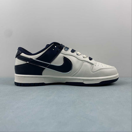 SB Dunk Low LV Dark Blue Off White Silver FC2025-301