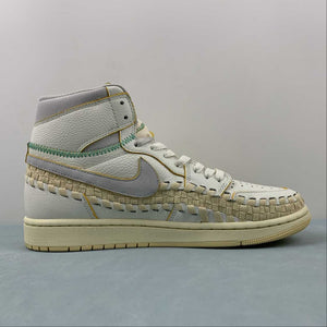 Union x Bephies Beauty Supply x Air Jordan 1 Retro High OG SP Sail Wolf Grey Muslin Pale Vanilla FD2565-100