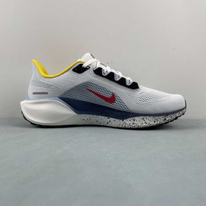Air Zoom Pegasus 41 White Psychic Blue Speed Yellow Speed Red HJ9068-100