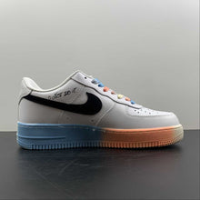 Cargar imagen en el visor de la galería, Air Force 1 07 Low White Pink Blue Black DJ4679-101

