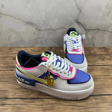 Cargar imagen en el visor de la galería, Air Force 1 Shadow White Sapphire Barely Volt CJ1641 100
