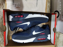 Cargar imagen en el visor de la galería, Air Max 90 Essential Dark Blue White Red AJ1285-403
