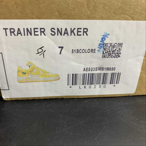 Louis Vuitton Trainer Snaker x Air Force 1 Yellow White LK0230