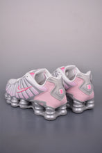 Cargar imagen en el visor de la galería, Shox TL 1308 Metallic Platinum White Pink Foam HV2520-001
