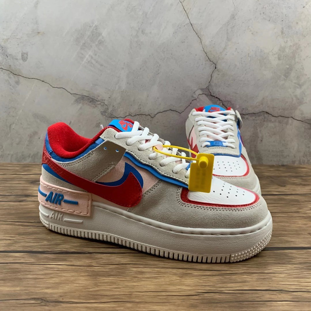 Air Force 1 Shadow Highlighted University Red Photo Blue CU8591-100