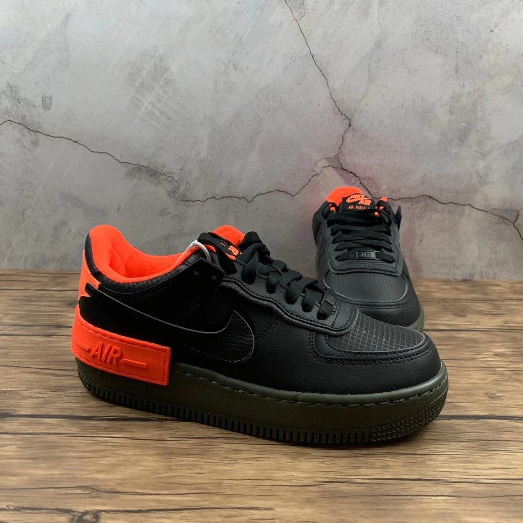 Air Force 1 Shadow Hyper Crimson Black Orange CQ3317-001