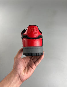 BAPE Sk8 STA Black Red