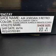 Cargar imagen en el visor de la galería, Air Jordan 3 Retro Oregon Ducks Pet Crew Black HO22-MNJDLS-5
