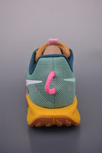 Cargar imagen en el visor de la galería, Nike Reactx Pegasus Trail 5 Next Nature Green Orange Yellow DV3864-100
