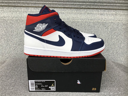 Air Jordan 1 Mid SE White University Red 852542-104