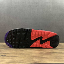 Cargar imagen en el visor de la galería, Air Max 90 White Red Orbit Psychic Purple Black AJ1285-106
