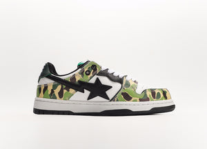 BAPE Sk8 STA Camouflage Black White