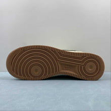 Cargar imagen en el visor de la galería, Air Force 1 07 Low Cream White Brown Gold DQ7658-109
