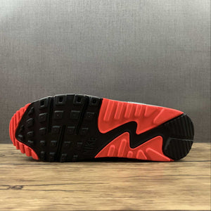 Air Max 90 Black Radiant Red Wolf Grey White CZ4222-001