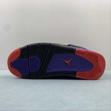 Cargar imagen en el visor de la galería, Air Jordan 4 Retro NRG Raptors Black University Red Court Purple AQ3816-065
