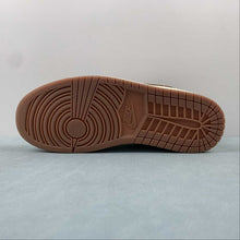 Cargar imagen en el visor de la galería, Air Jordan 1 Low Denim Phantom Coconut Milk Amber Brown Multicolor FZ5045-091
