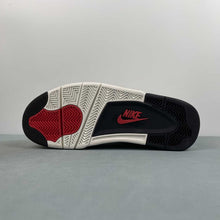 Cargar imagen en el visor de la galería, Air Jordan 4 Retro Flight Club Sail Black University Red IM4002-100
