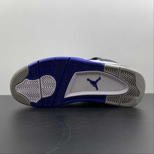 Cargar imagen en el visor de la galería, Air Jordan 4 Retro Motorsports White Game Royal Blue 308497-117
