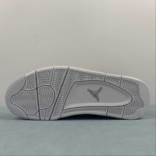 Cargar imagen en el visor de la galería, Air Jordan 4 Retro Snake Skin Light Bone White Pure Platinum Wolf Grey 819139-030
