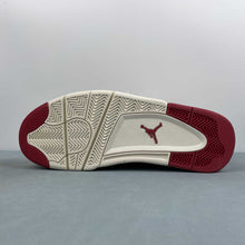Cargar imagen en el visor de la galería, Air Jordan 4 Retro Valentine's Day (2026) Pale Ivory Sierra Red Tough Red
