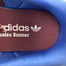 Cargar imagen en el visor de la galería, Wales Bonner x Adidas Samba Nylon Fox Brown Sandy Beige Lucky Blue IE0579
