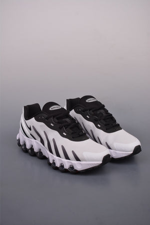 Air Max Dn8 White and Black Zebra Pattern FQ7860-009