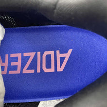 Cargar imagen en el visor de la galería, Adizero Boston 13 Core Black Silver Metallic Lucid Blue JS4950
