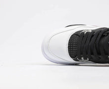 Cargar imagen en el visor de la galería, Jay-Z x Air Jordan 4 Reasonable Doubt Black White-Metallic Silver 2214T365
