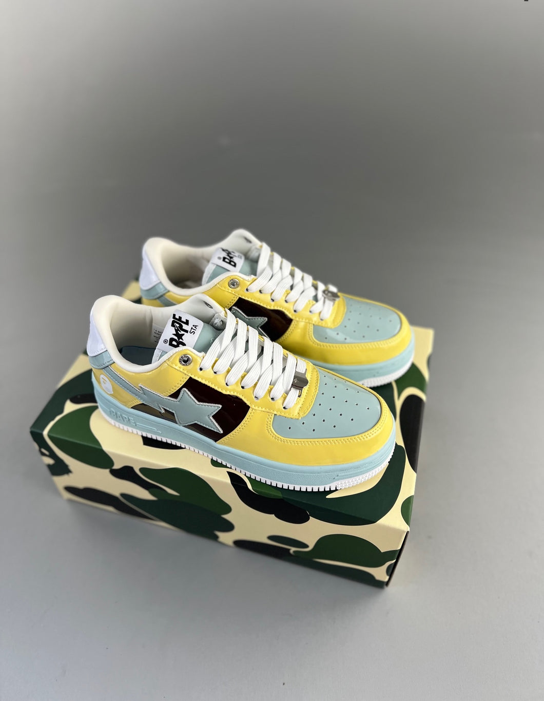 BAPE STA Nostalgic Yellow Green