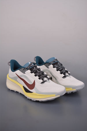 Nike Reactx Pegasus Trail 5 AGC Off-White Brown Yellow HV8121-137