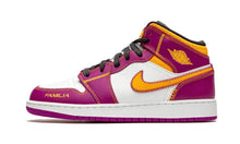Cargar imagen en el visor de la galería, Air Jordan 1 Mid Familia White Fuchsia Orange Black DC0500 100
