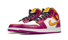 Cargar imagen en el visor de la galería, Air Jordan 1 Mid Familia White Fuchsia Orange Black DC0500 100
