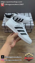 Cargar y reproducir el video en el visor de la galería, Adidas x Gucci Gazelle White Black
