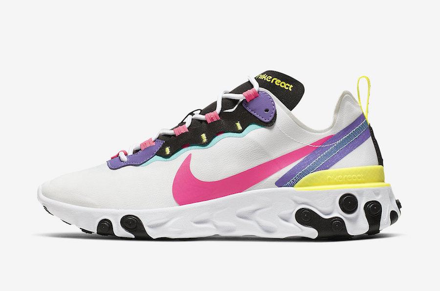 React Element 55 in Purple and Pink