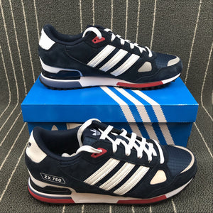 Adidas ZX750 Deep Blue Cloud White Red V20873