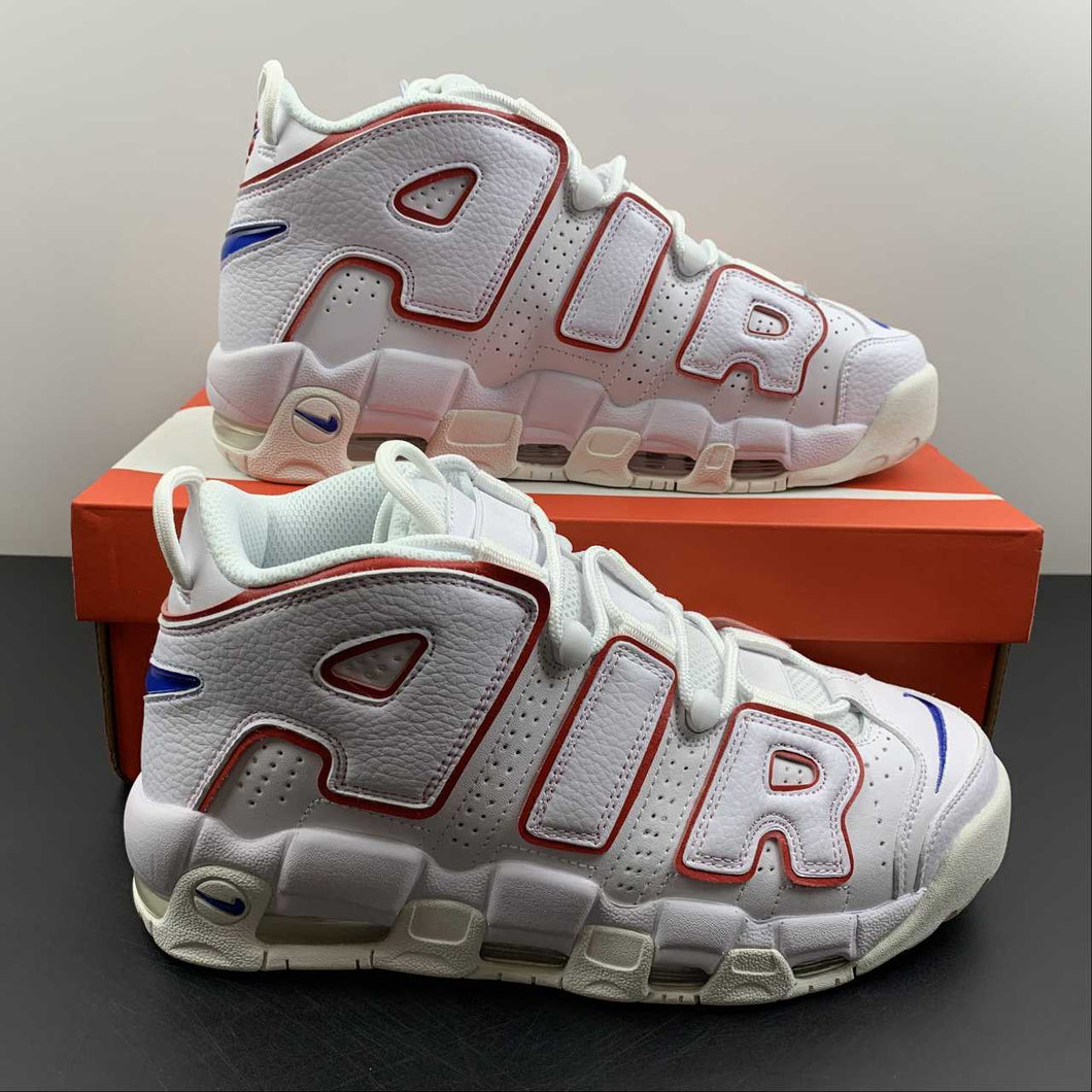 Air More Uptempo 96 “USA Hoops” White Game Royal DX2662-100